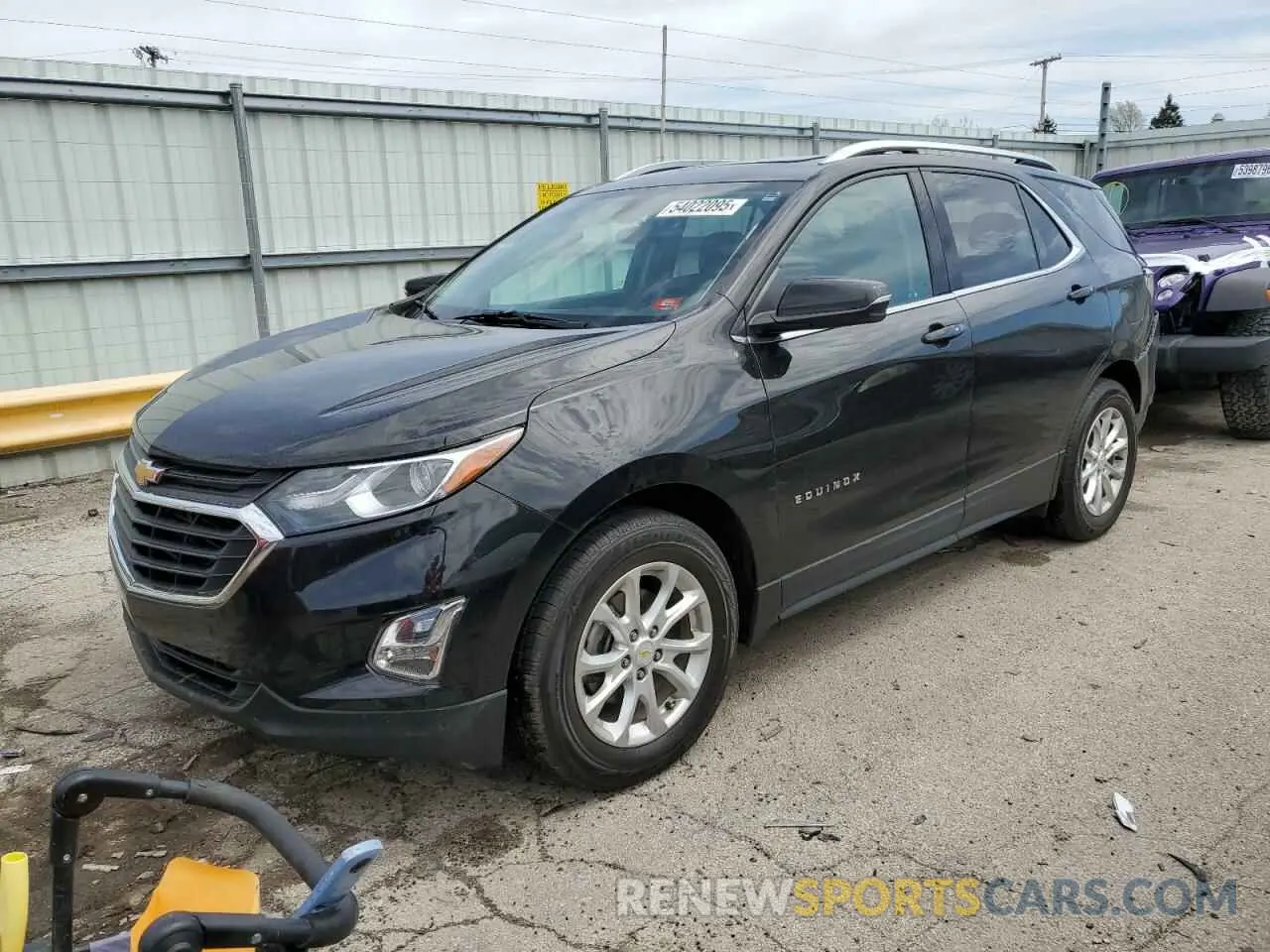 1 Photograph of a damaged car 2GNAXKEV4K6109319 CHEVROLET EQUINOX 2019