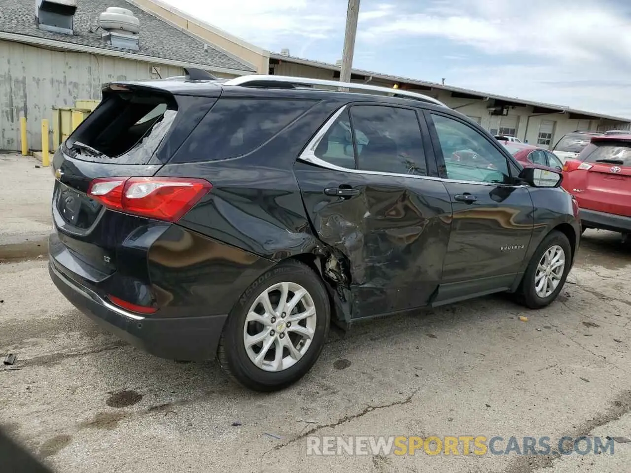 3 Photograph of a damaged car 2GNAXKEV4K6109319 CHEVROLET EQUINOX 2019