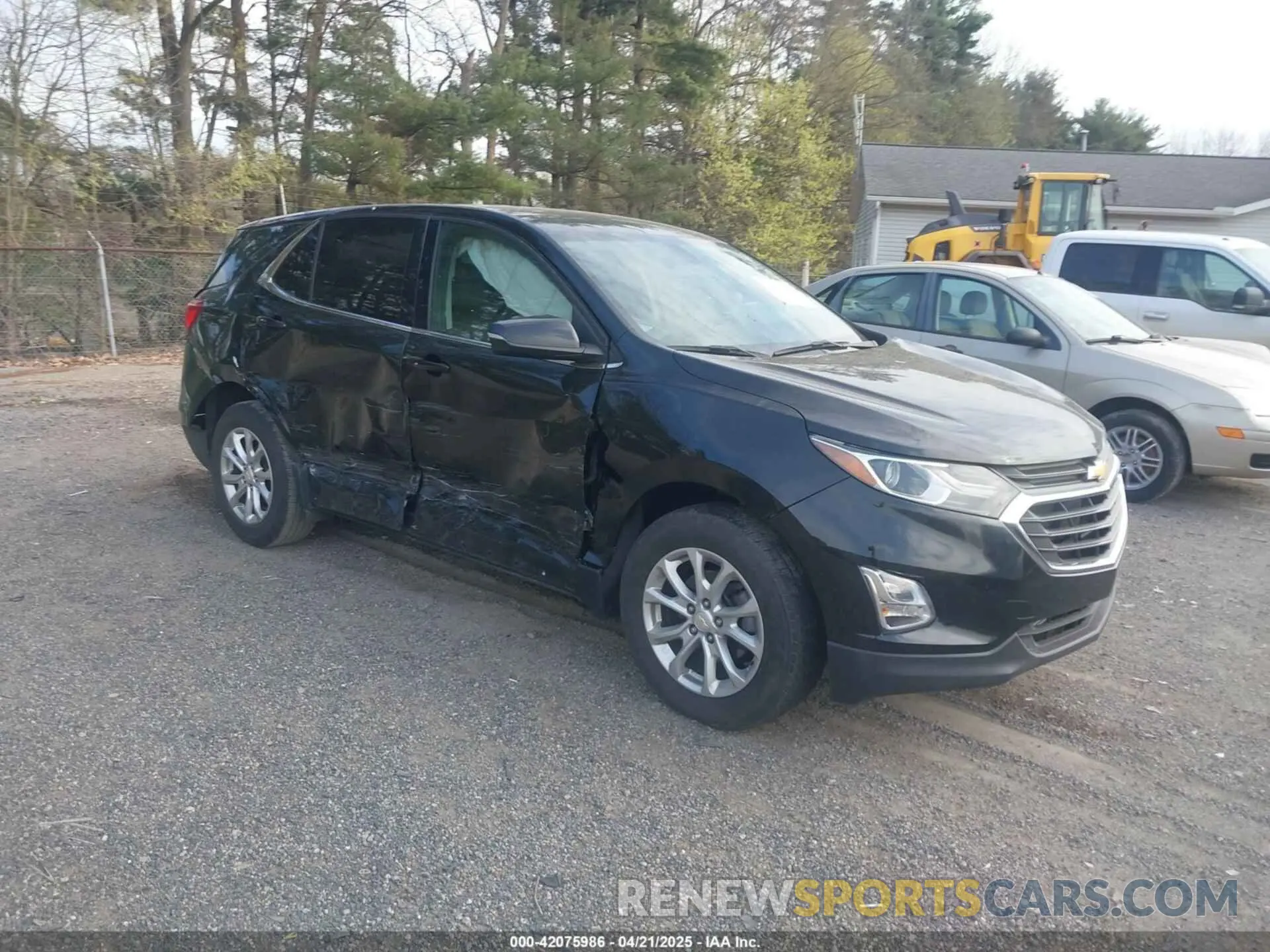 1 Photograph of a damaged car 2GNAXKEV4K6118943 CHEVROLET EQUINOX 2019