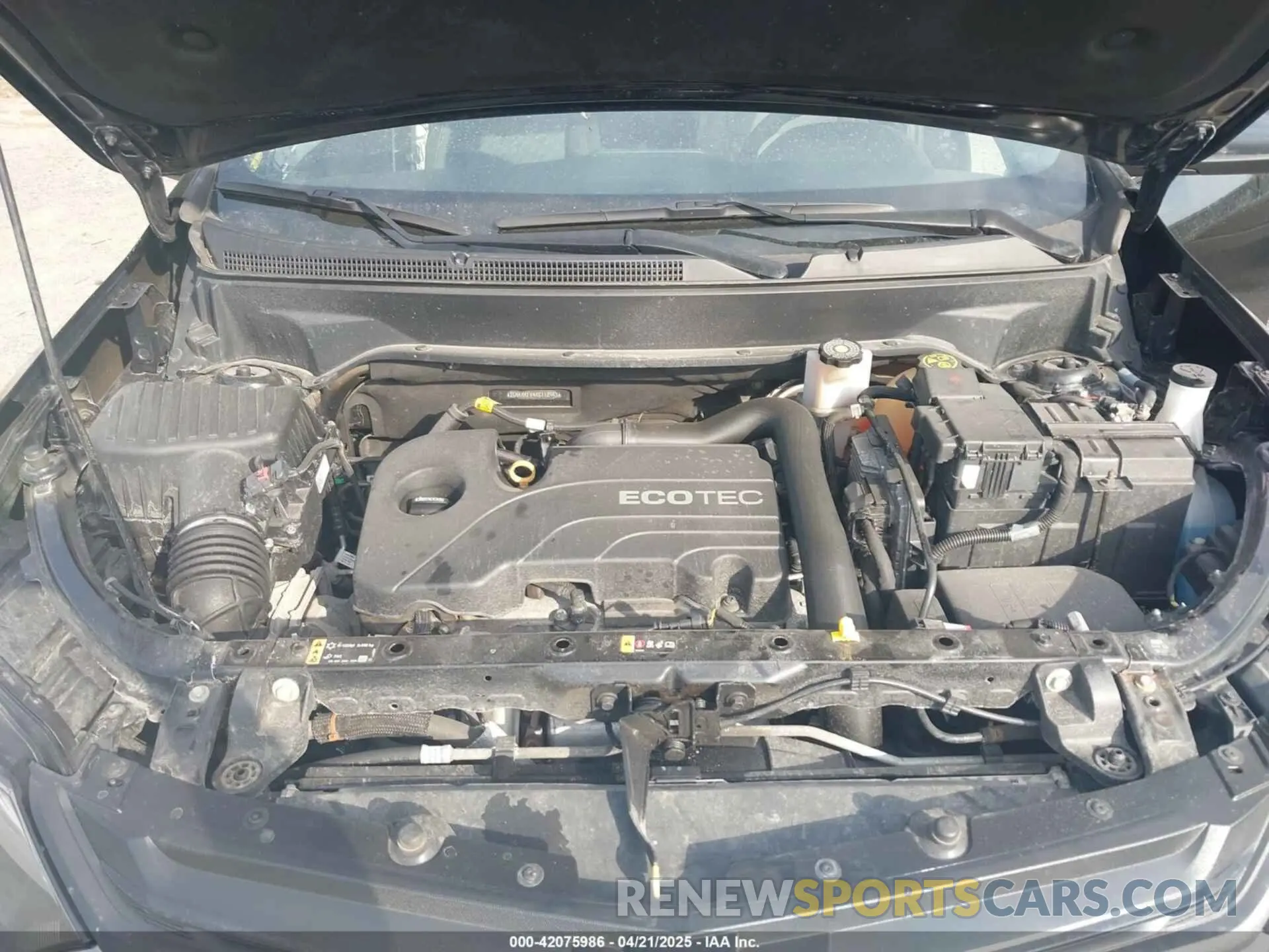 10 Photograph of a damaged car 2GNAXKEV4K6118943 CHEVROLET EQUINOX 2019