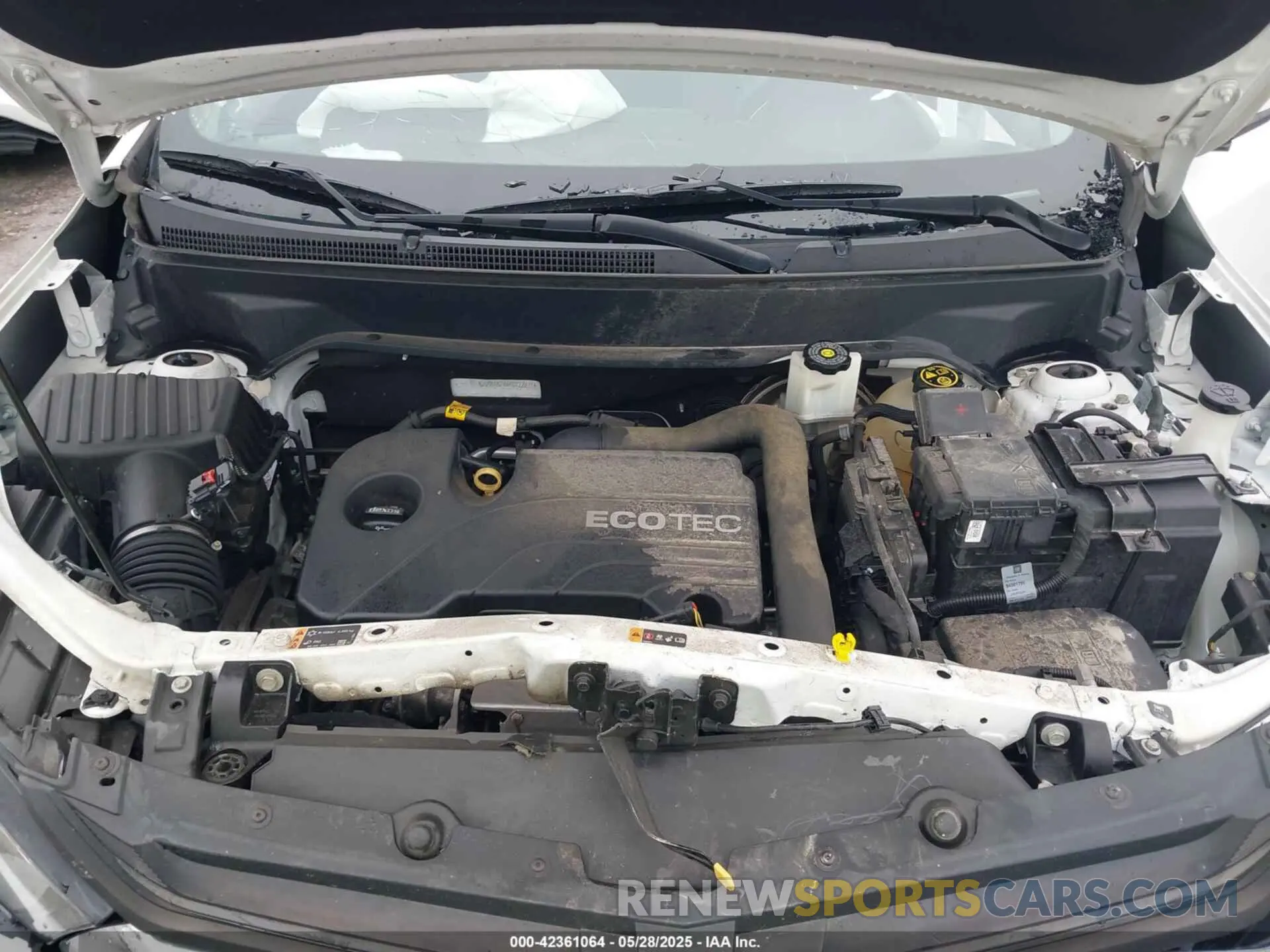 10 Photograph of a damaged car 2GNAXKEV4K6127271 CHEVROLET EQUINOX 2019