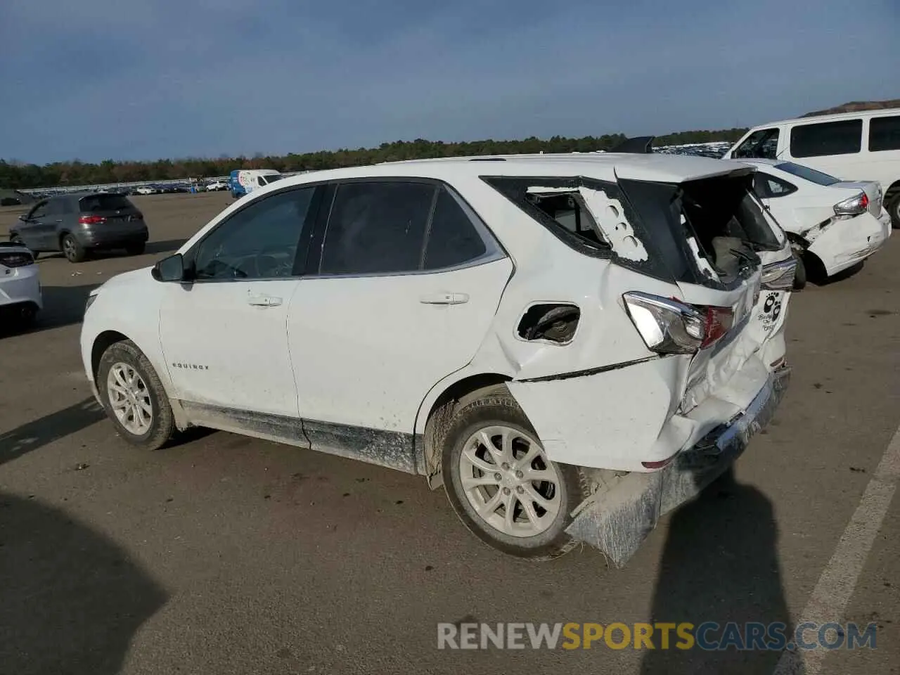 2 Photograph of a damaged car 2GNAXKEV4K6129991 CHEVROLET EQUINOX 2019