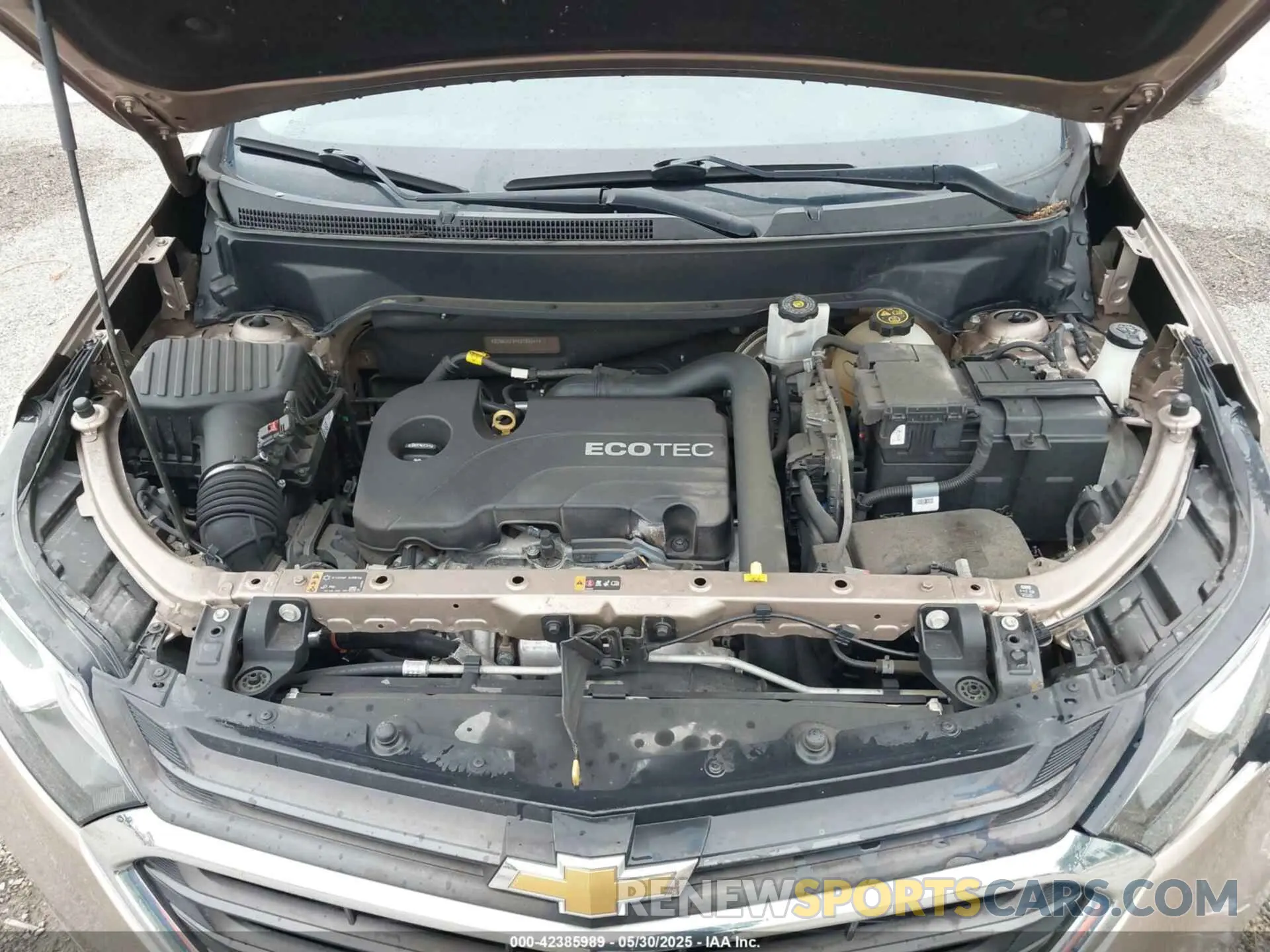 10 Photograph of a damaged car 2GNAXKEV4K6160044 CHEVROLET EQUINOX 2019
