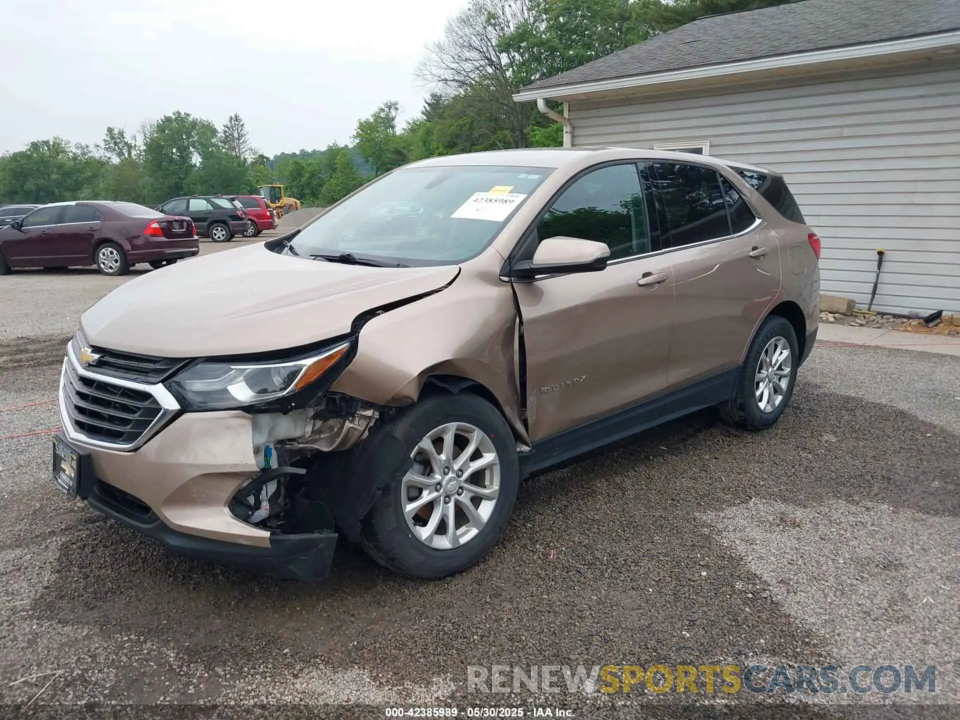 2 Photograph of a damaged car 2GNAXKEV4K6160044 CHEVROLET EQUINOX 2019