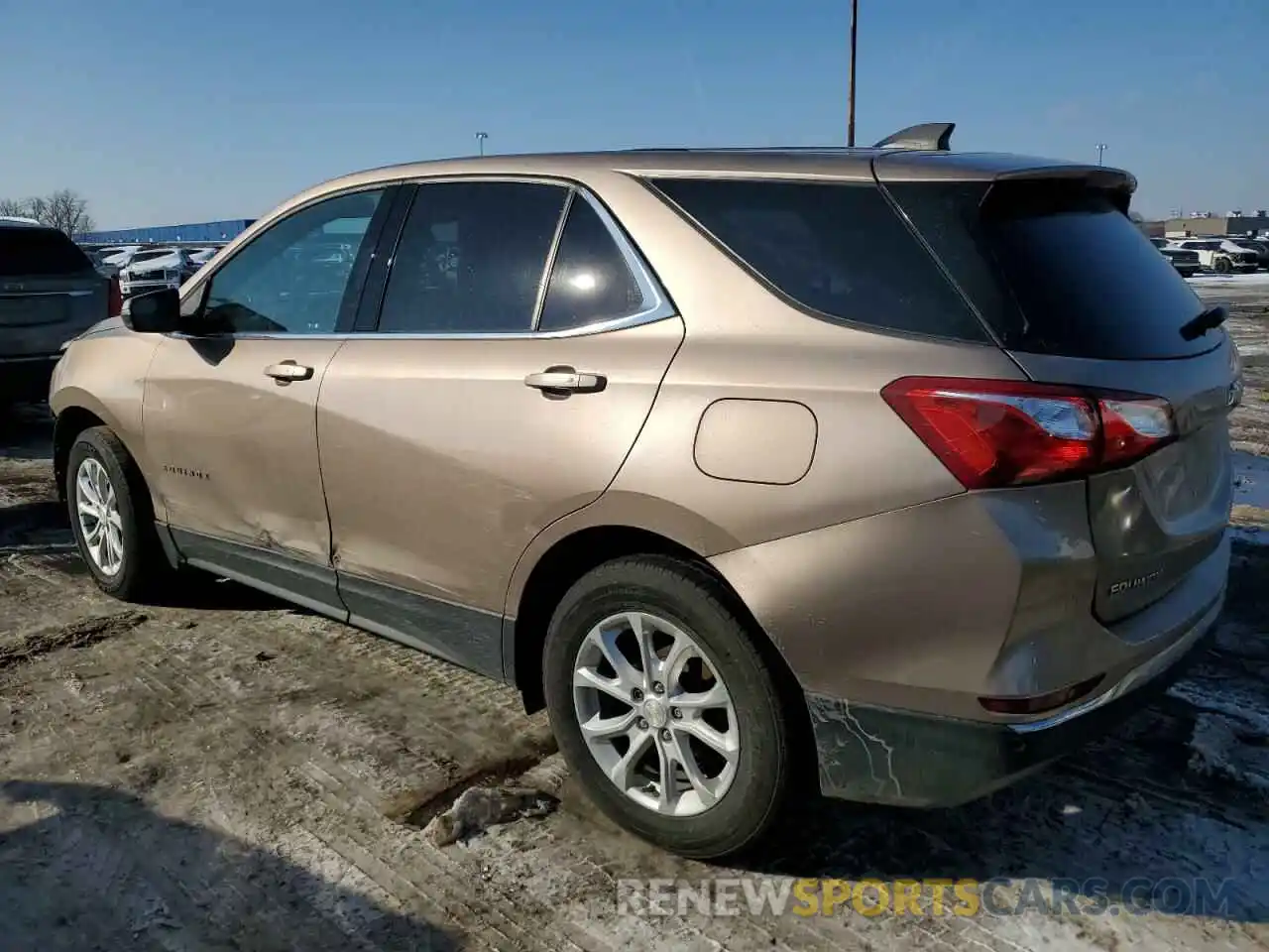 2 Photograph of a damaged car 2GNAXKEV4K6203880 CHEVROLET EQUINOX 2019