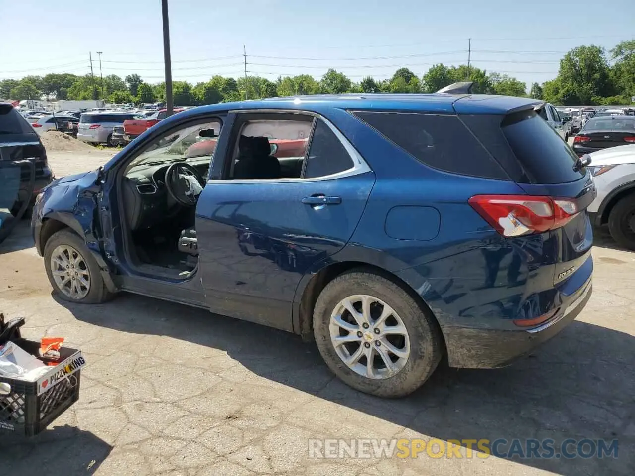 2 Photograph of a damaged car 2GNAXKEV4K6205502 CHEVROLET EQUINOX 2019