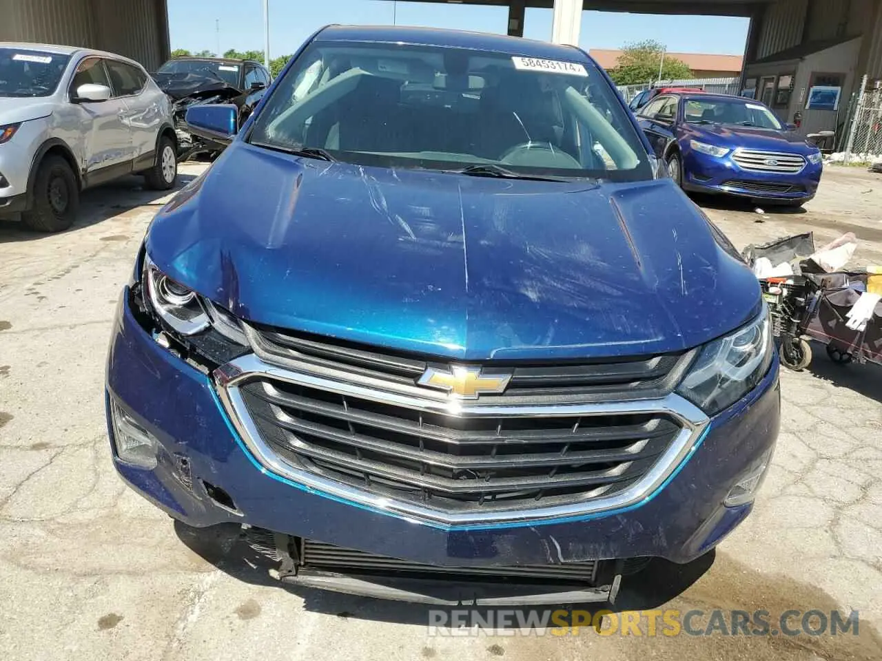 5 Photograph of a damaged car 2GNAXKEV4K6205502 CHEVROLET EQUINOX 2019