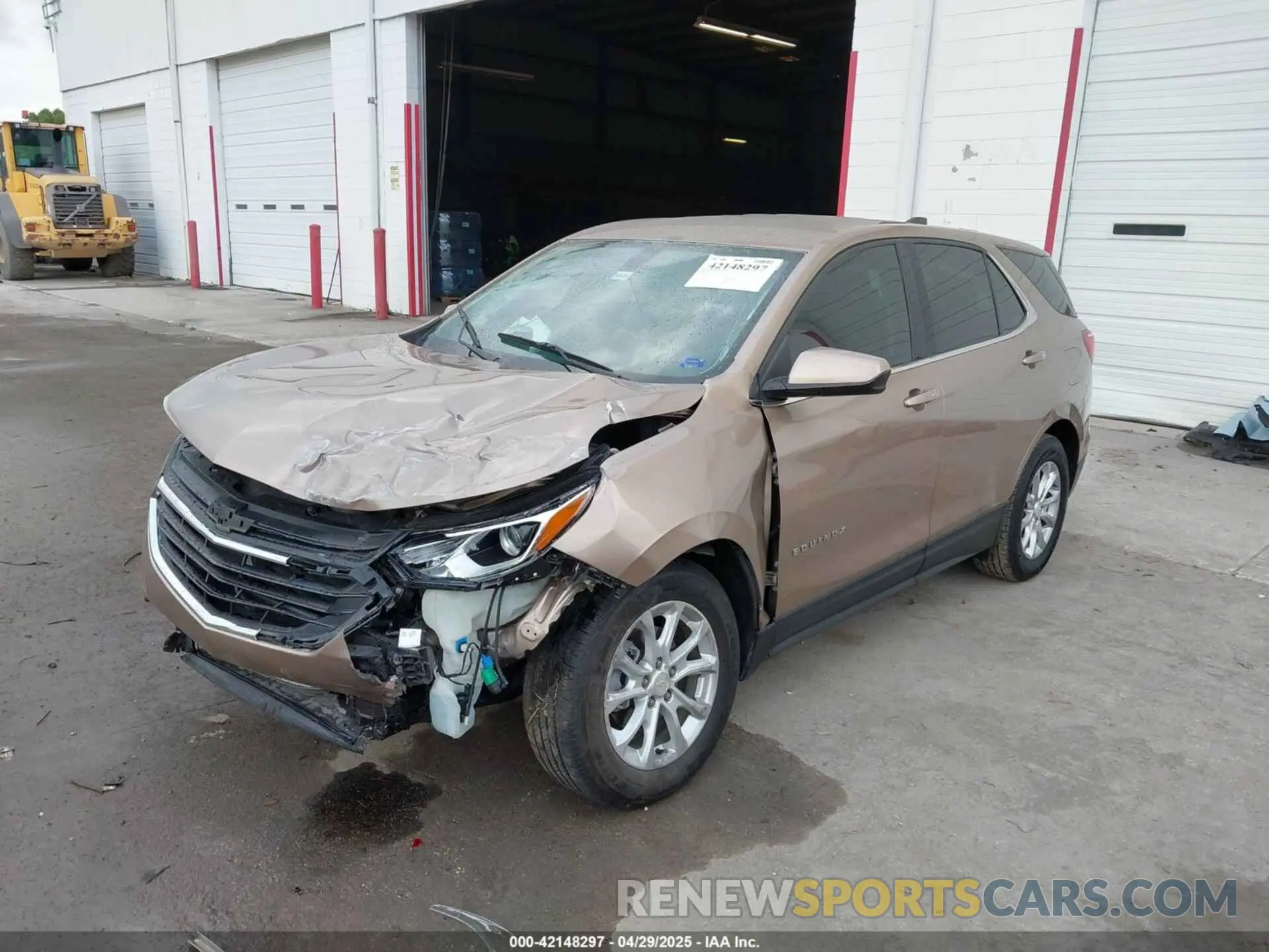 2 Photograph of a damaged car 2GNAXKEV4K6259009 CHEVROLET EQUINOX 2019