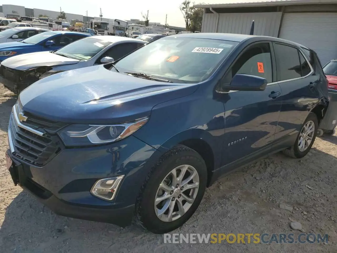 1 Photograph of a damaged car 2GNAXKEV4K6263013 CHEVROLET EQUINOX 2019