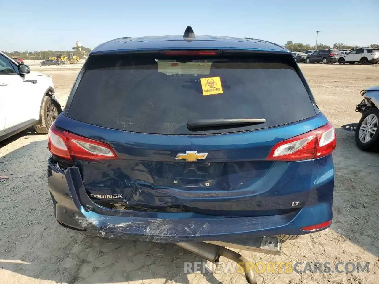 6 Photograph of a damaged car 2GNAXKEV4K6263013 CHEVROLET EQUINOX 2019