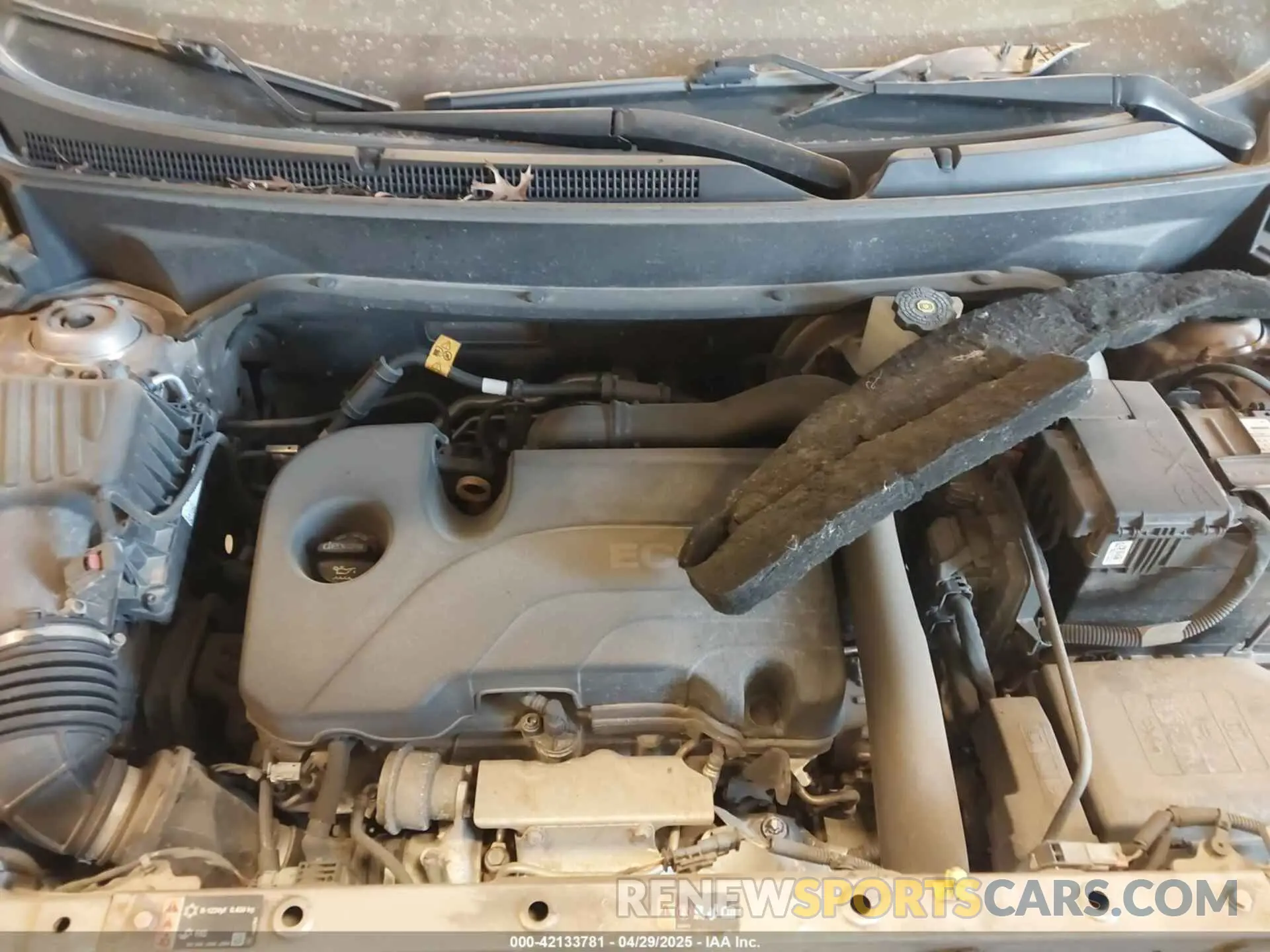 10 Photograph of a damaged car 2GNAXKEV4K6290731 CHEVROLET EQUINOX 2019