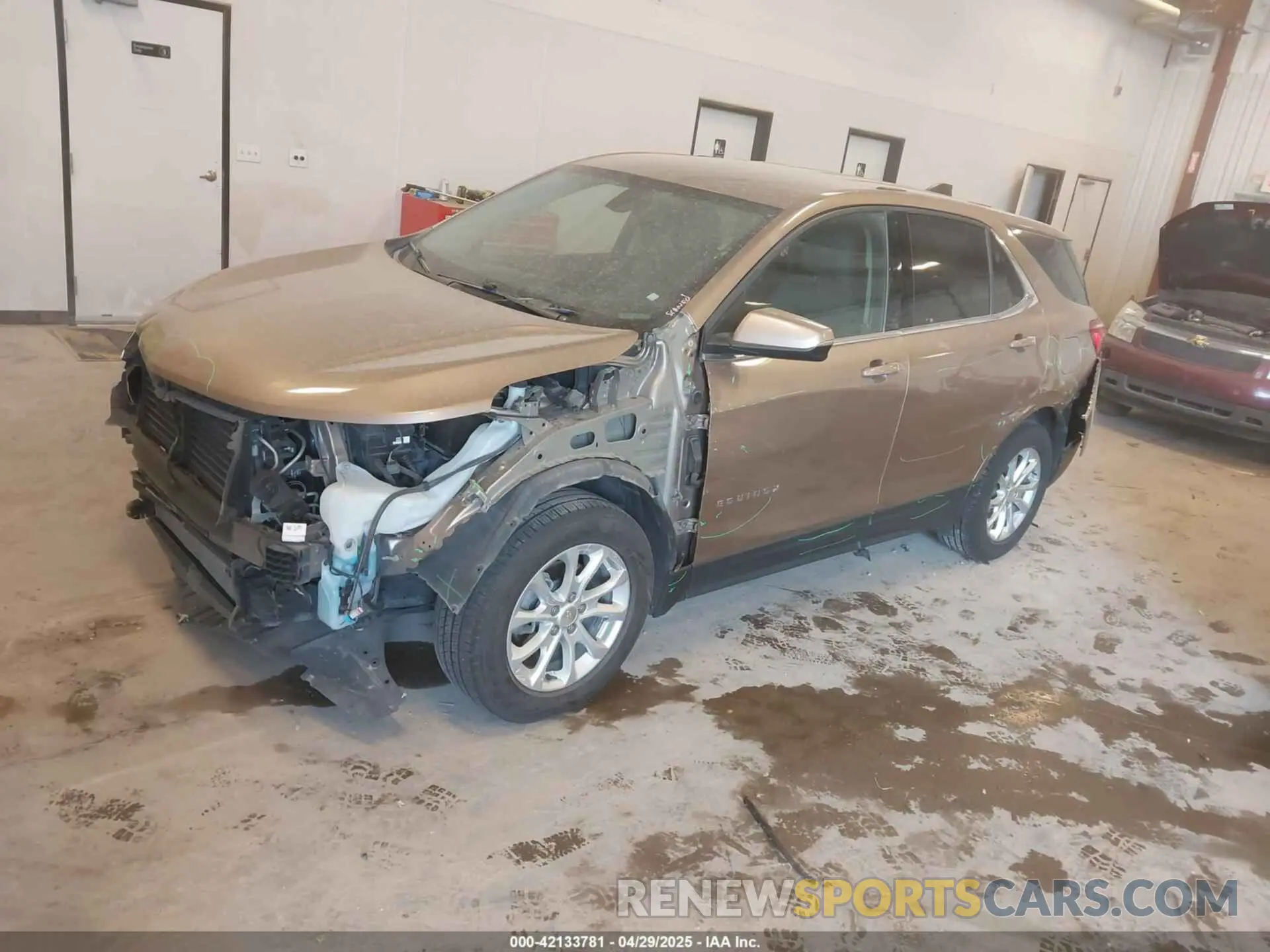 2 Photograph of a damaged car 2GNAXKEV4K6290731 CHEVROLET EQUINOX 2019
