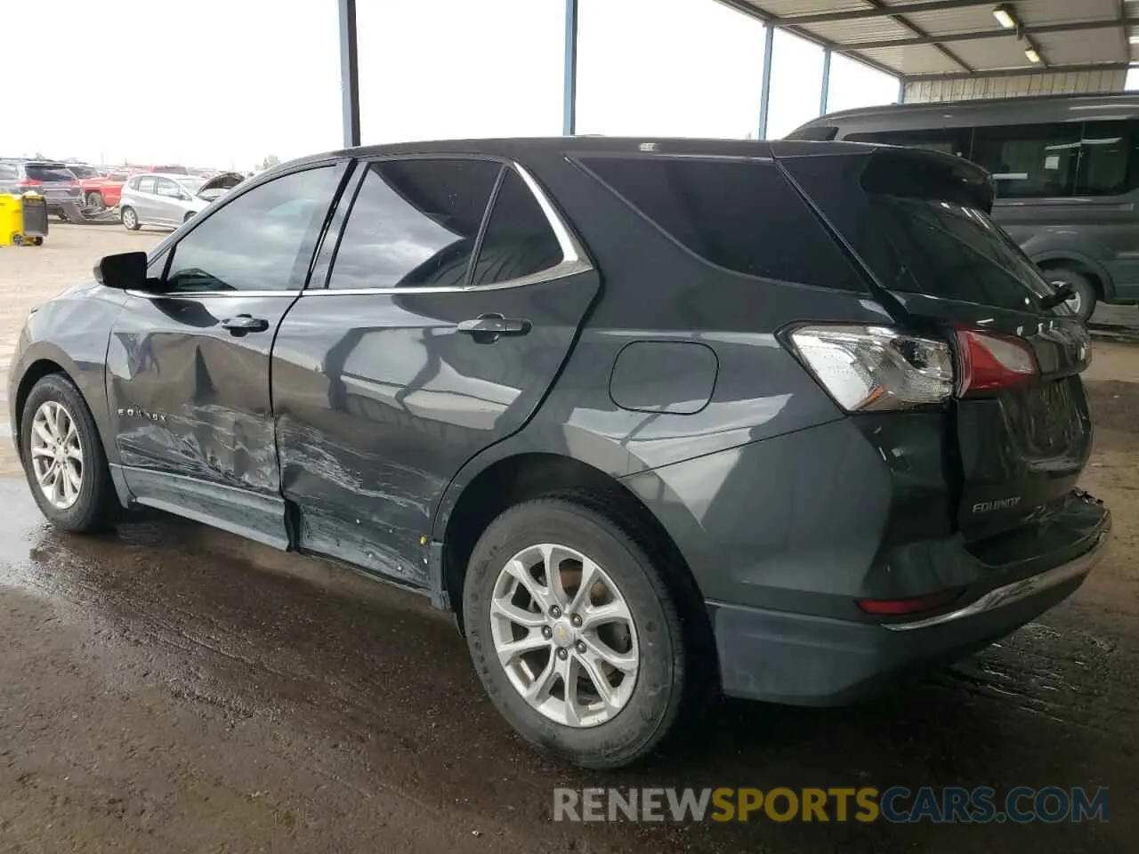 2 Photograph of a damaged car 2GNAXKEV5K6149893 CHEVROLET EQUINOX 2019