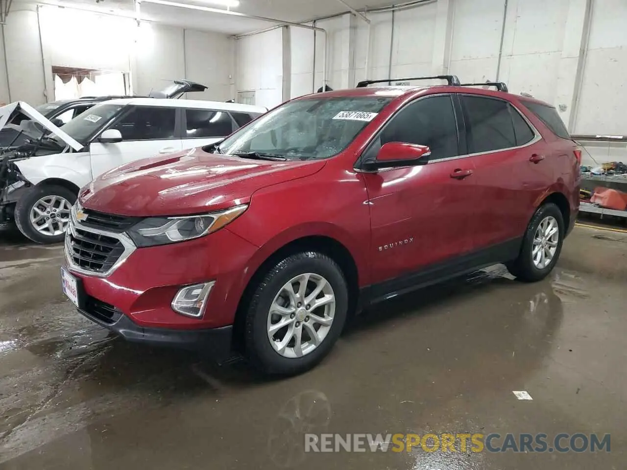 1 Photograph of a damaged car 2GNAXKEV5K6158660 CHEVROLET EQUINOX 2019