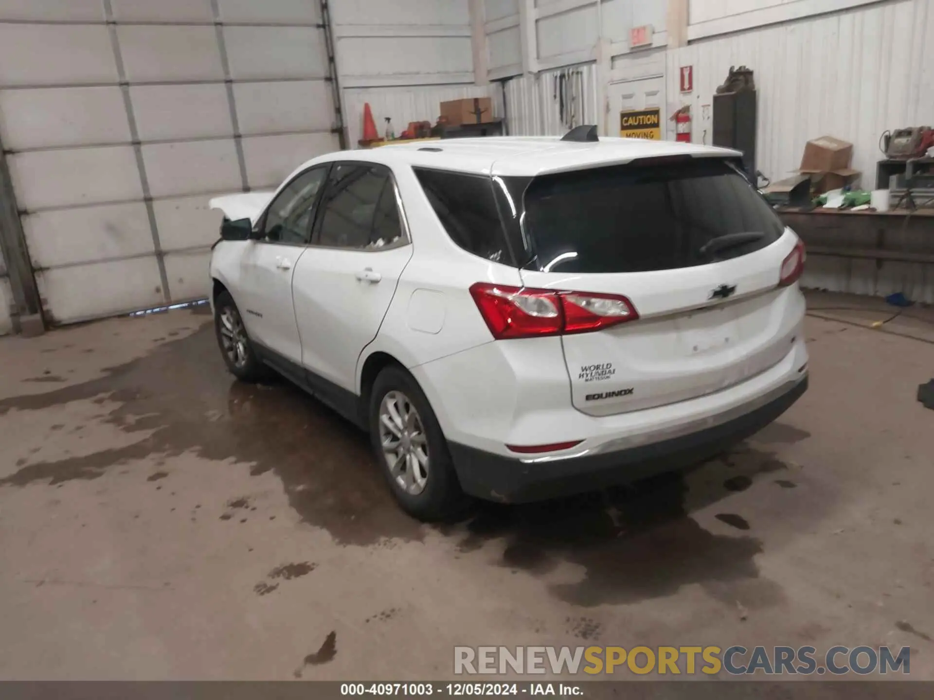 3 Photograph of a damaged car 2GNAXKEV5K6160246 CHEVROLET EQUINOX 2019
