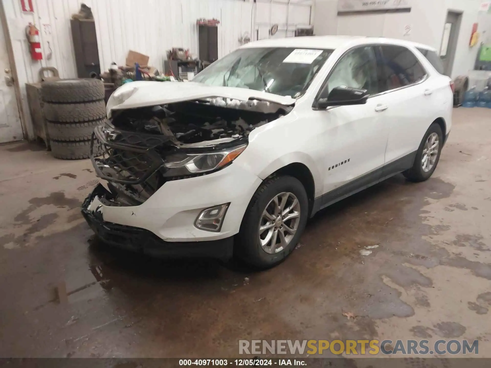 6 Photograph of a damaged car 2GNAXKEV5K6160246 CHEVROLET EQUINOX 2019