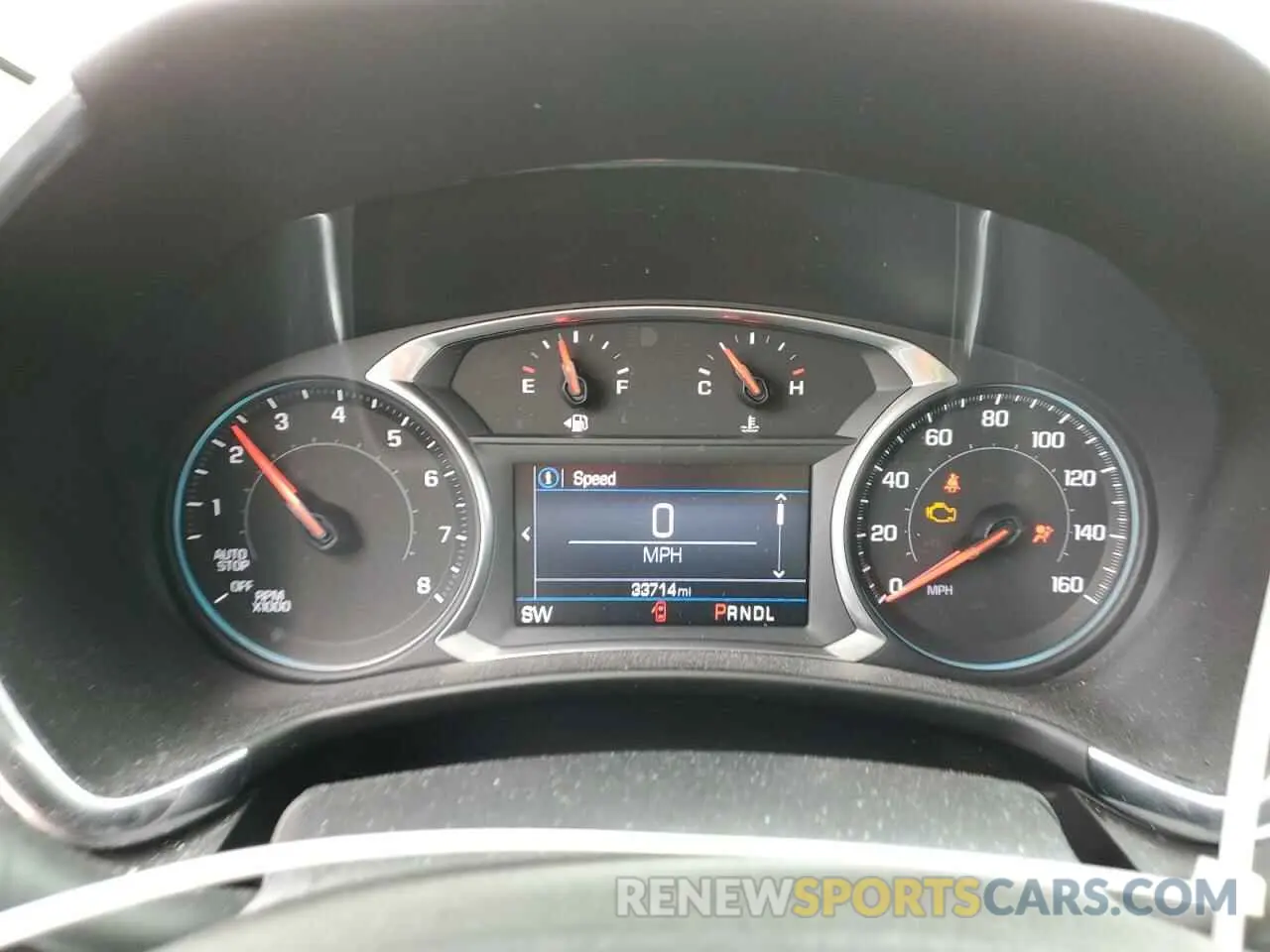 9 Photograph of a damaged car 2GNAXKEV5K6172462 CHEVROLET EQUINOX 2019