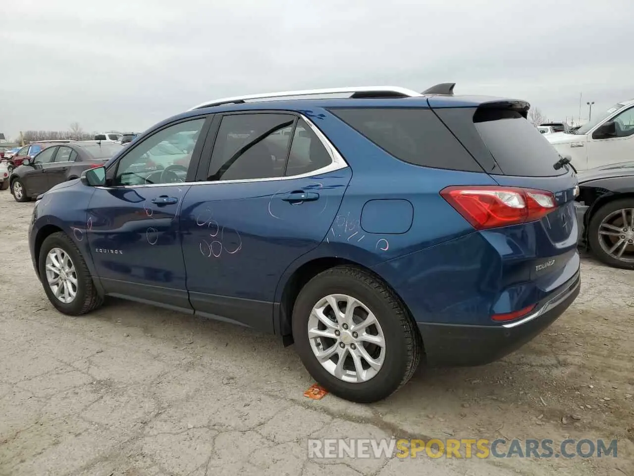 2 Photograph of a damaged car 2GNAXKEV5K6183073 CHEVROLET EQUINOX 2019