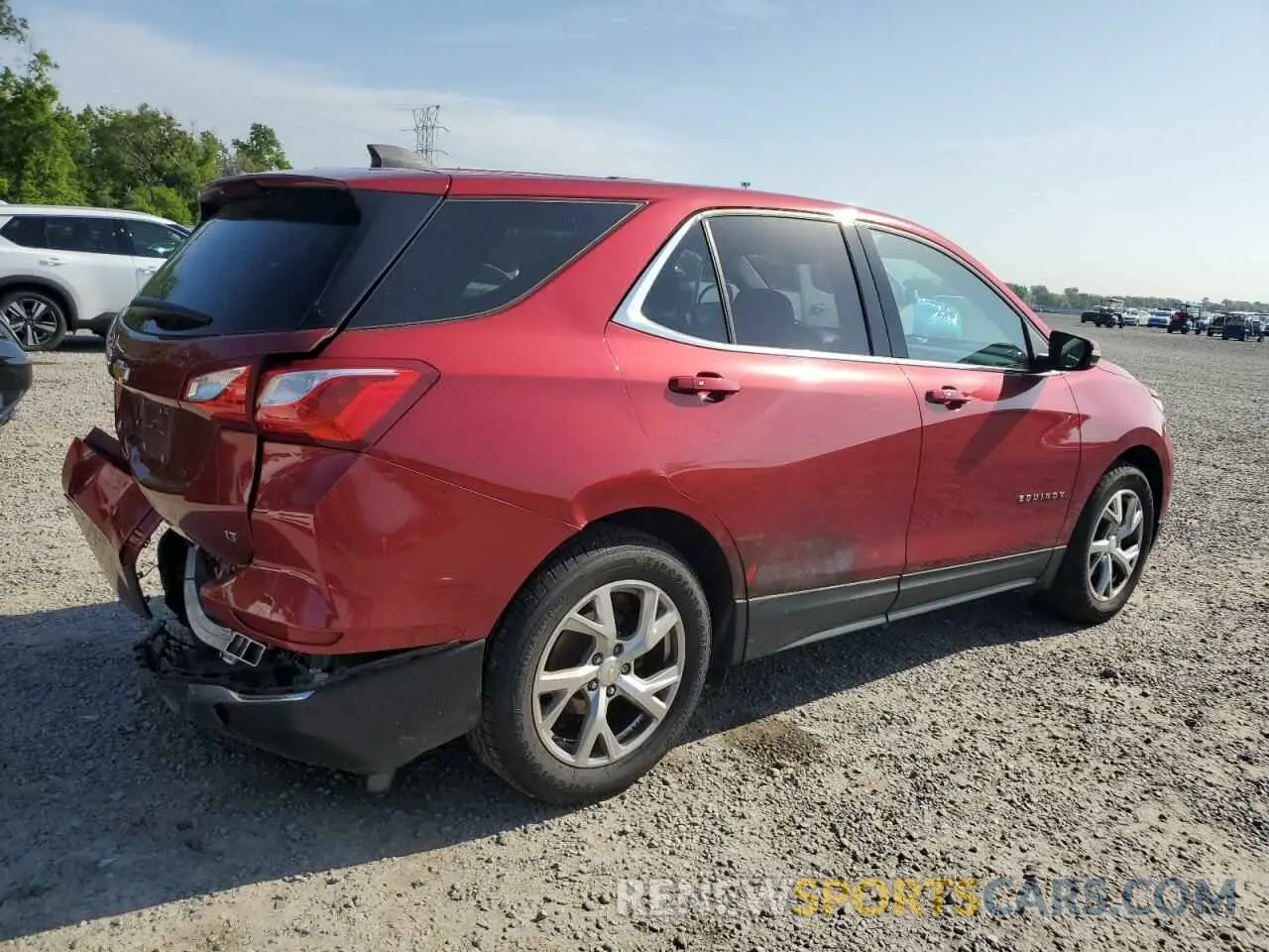 3 Photograph of a damaged car 2GNAXKEV5K6186149 CHEVROLET EQUINOX 2019
