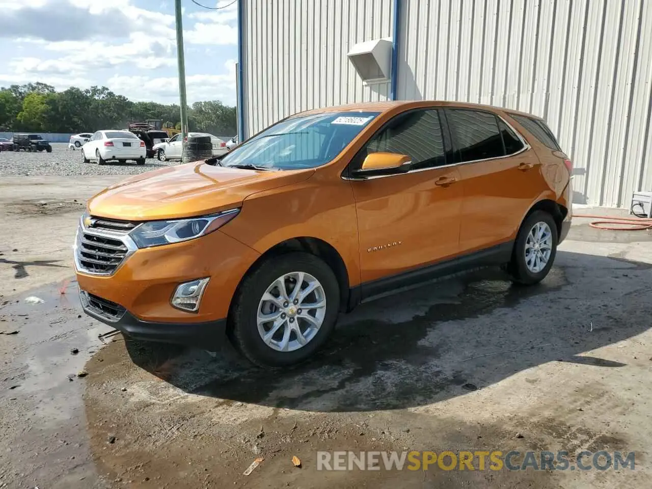 1 Photograph of a damaged car 2GNAXKEV5K6221594 CHEVROLET EQUINOX 2019