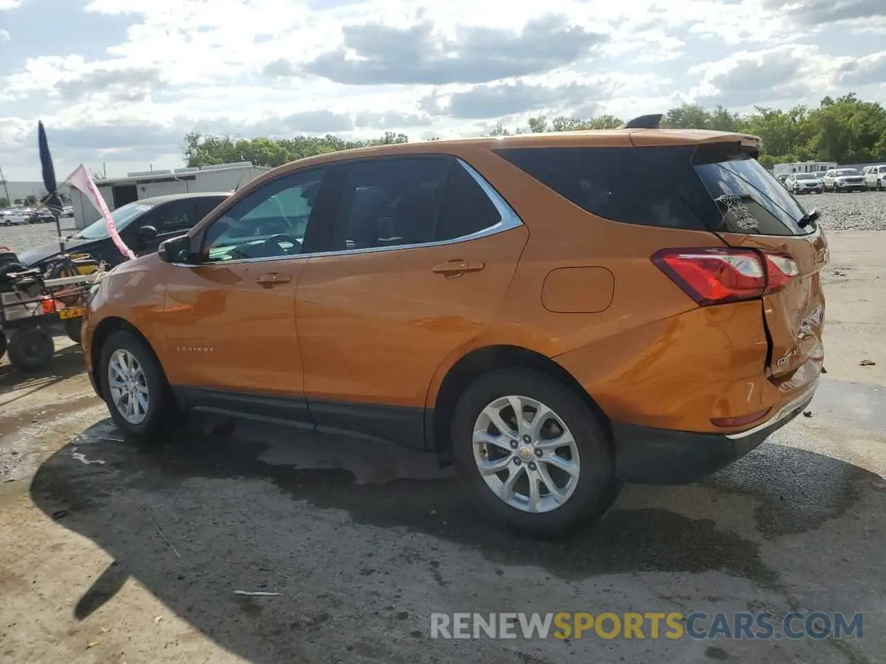 2 Photograph of a damaged car 2GNAXKEV5K6221594 CHEVROLET EQUINOX 2019