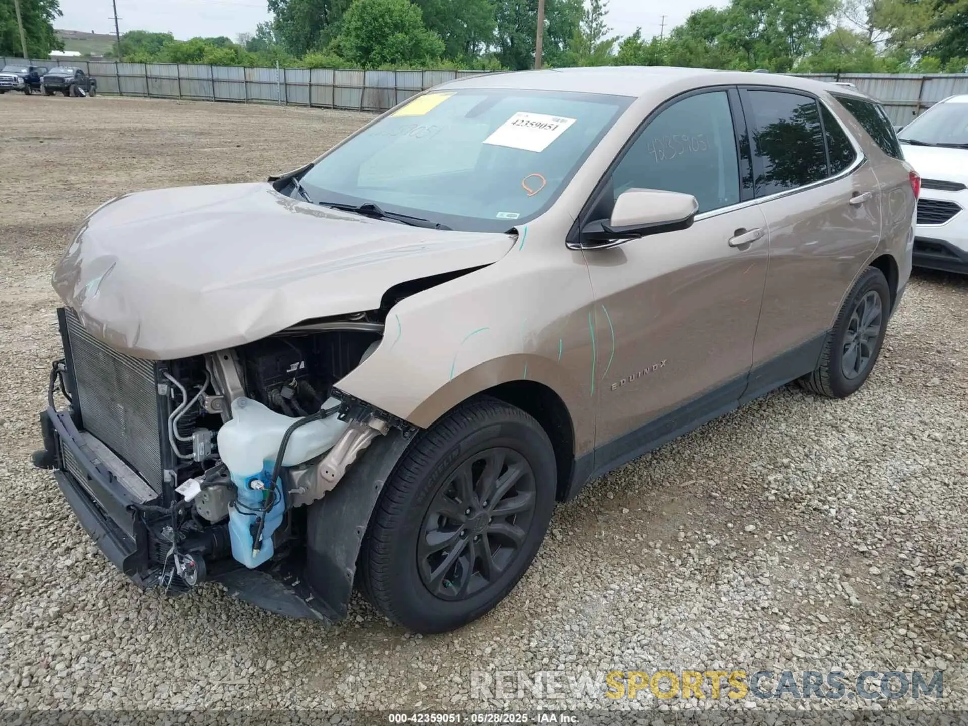 2 Photograph of a damaged car 2GNAXKEV5K6227198 CHEVROLET EQUINOX 2019