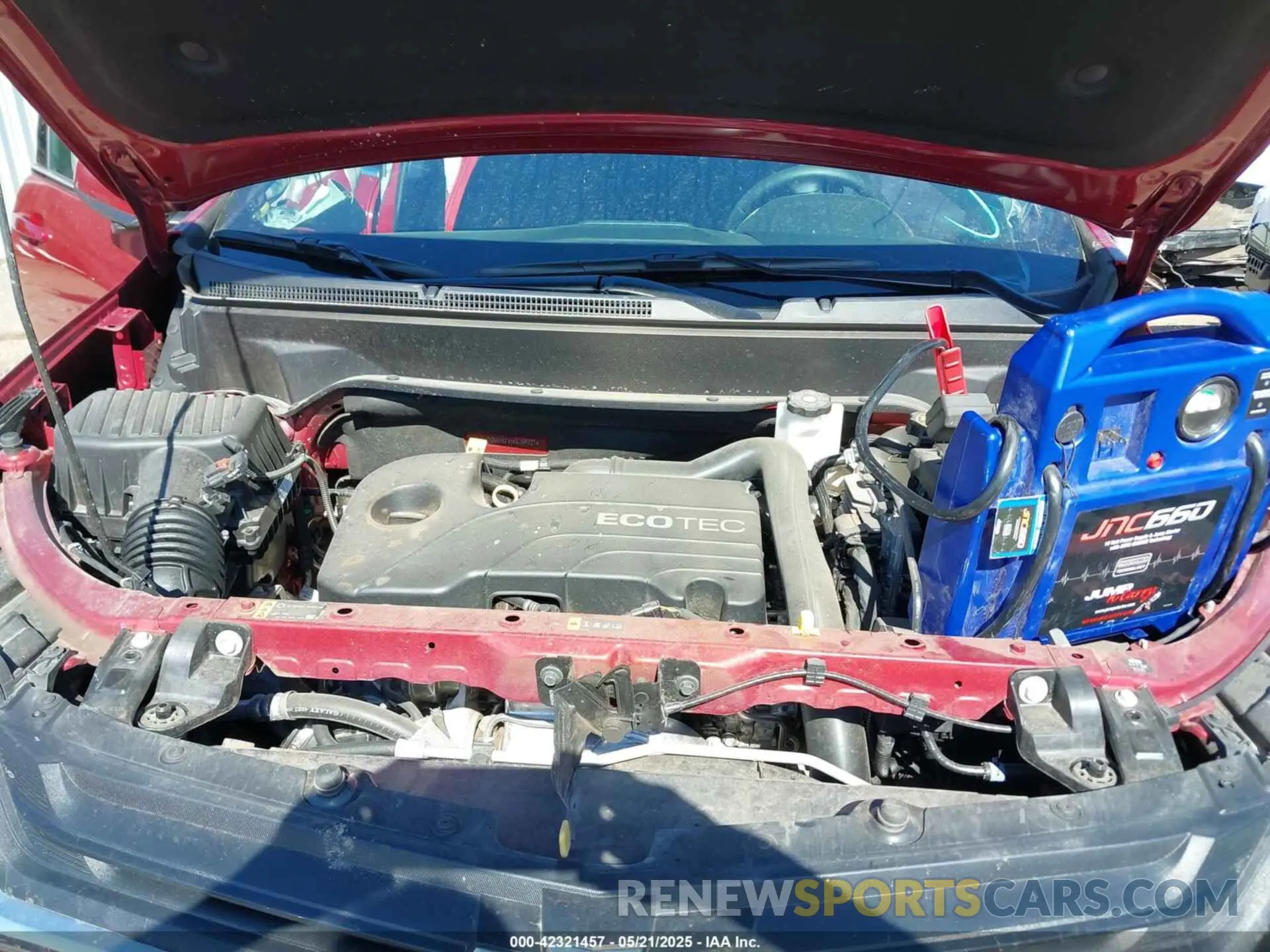 10 Photograph of a damaged car 2GNAXKEV5K6264221 CHEVROLET EQUINOX 2019