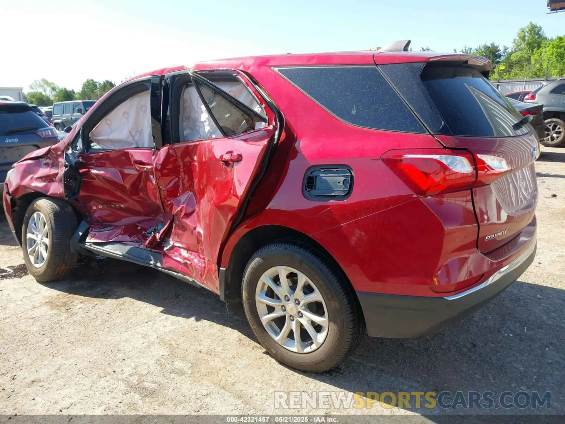15 Photograph of a damaged car 2GNAXKEV5K6264221 CHEVROLET EQUINOX 2019