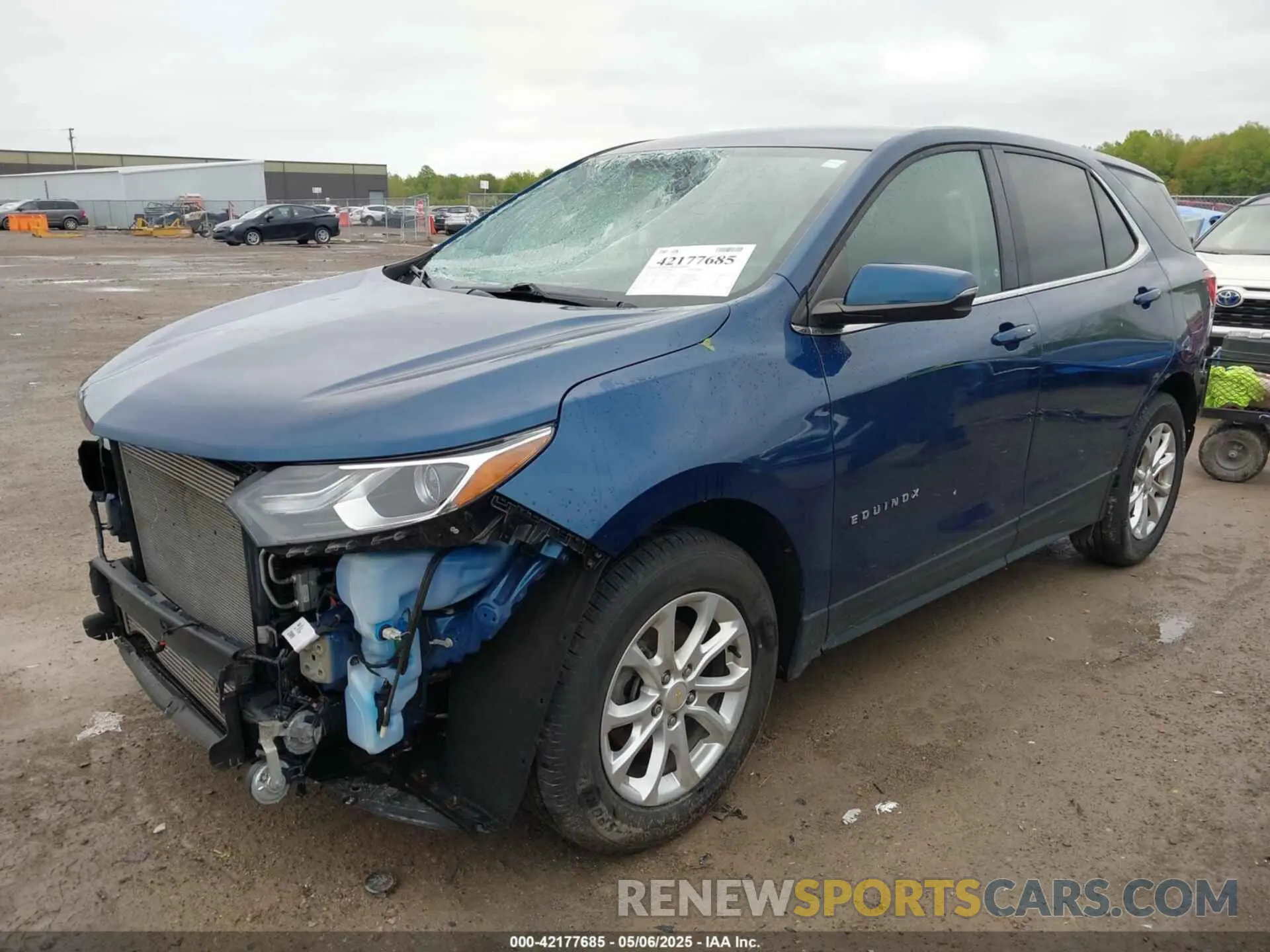 2 Photograph of a damaged car 2GNAXKEV5K6291662 CHEVROLET EQUINOX 2019