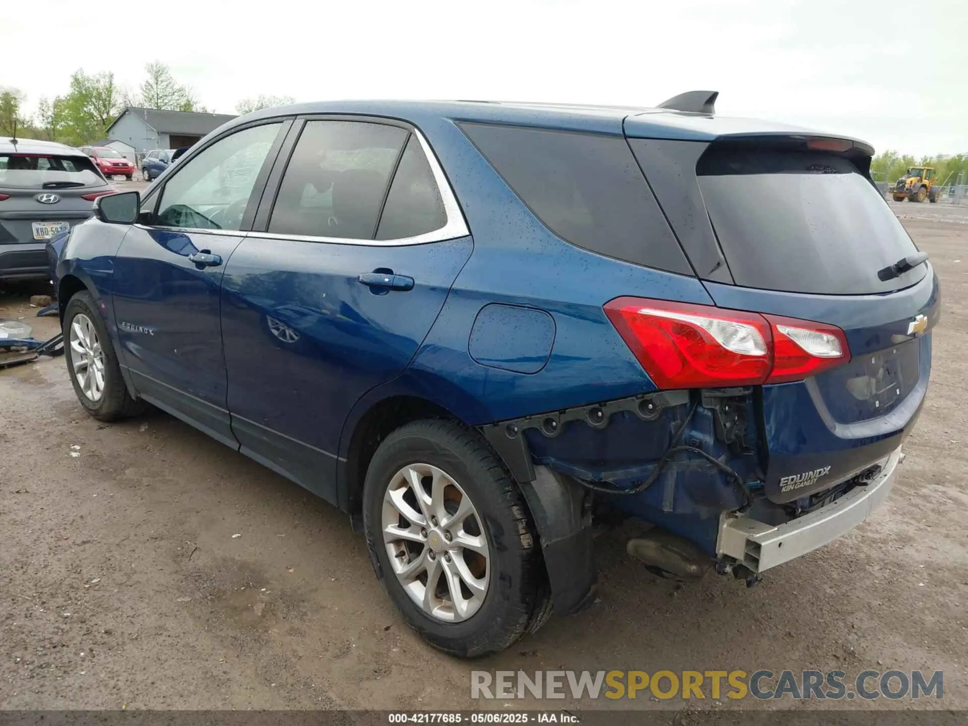 3 Photograph of a damaged car 2GNAXKEV5K6291662 CHEVROLET EQUINOX 2019