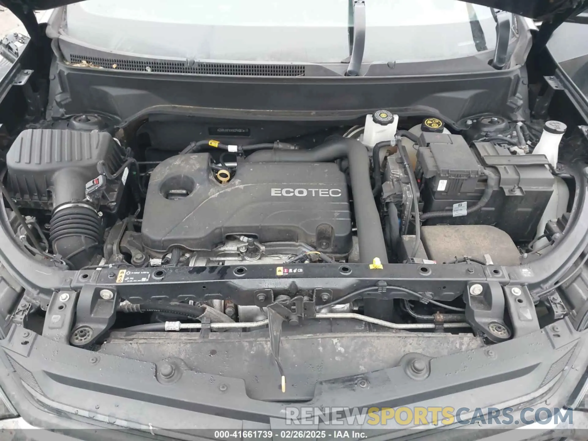 10 Photograph of a damaged car 2GNAXKEV5K6295081 CHEVROLET EQUINOX 2019