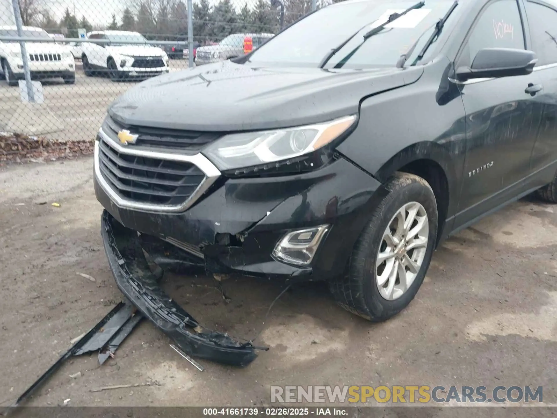 6 Photograph of a damaged car 2GNAXKEV5K6295081 CHEVROLET EQUINOX 2019