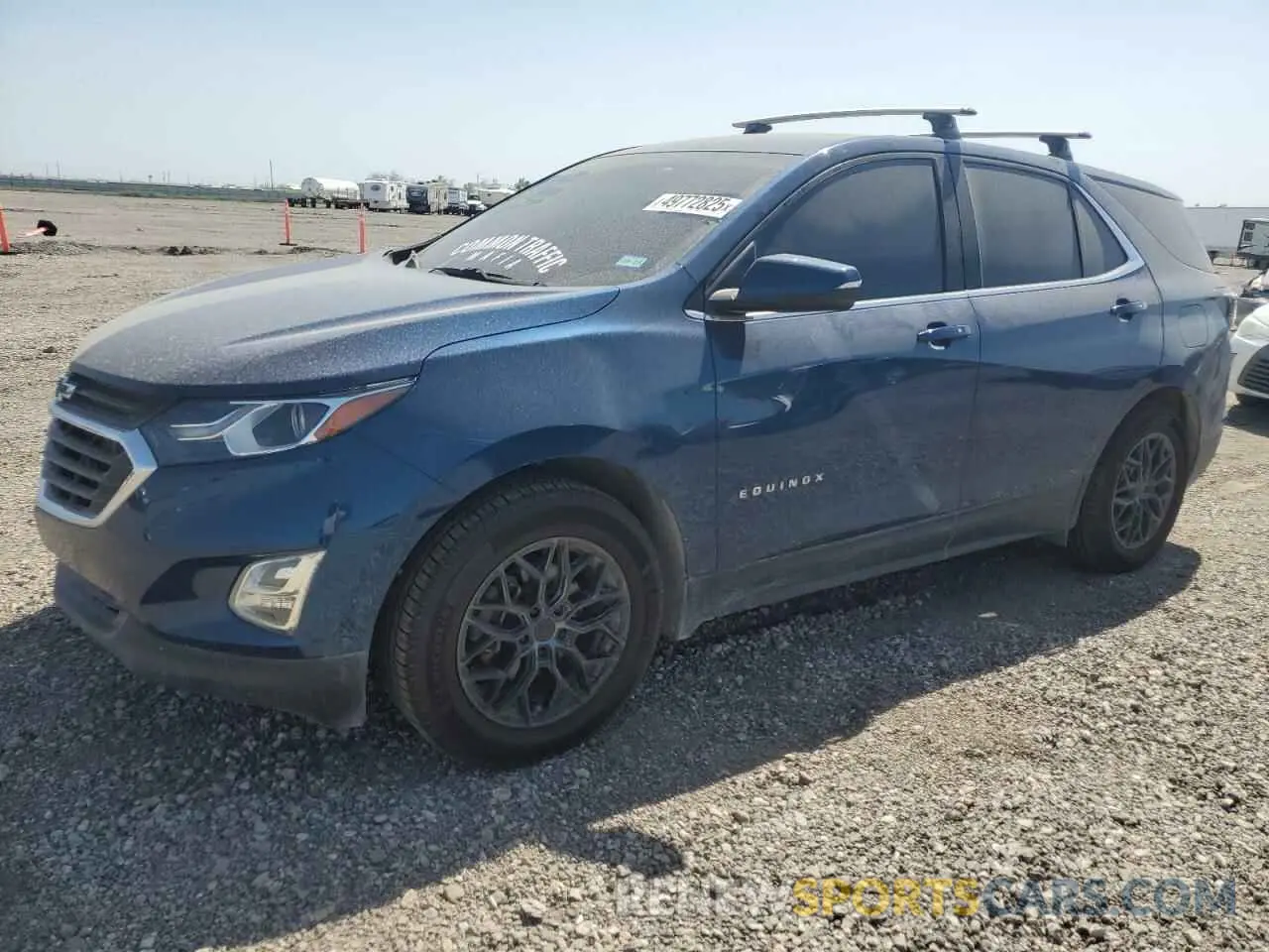 1 Photograph of a damaged car 2GNAXKEV5K6296926 CHEVROLET EQUINOX 2019