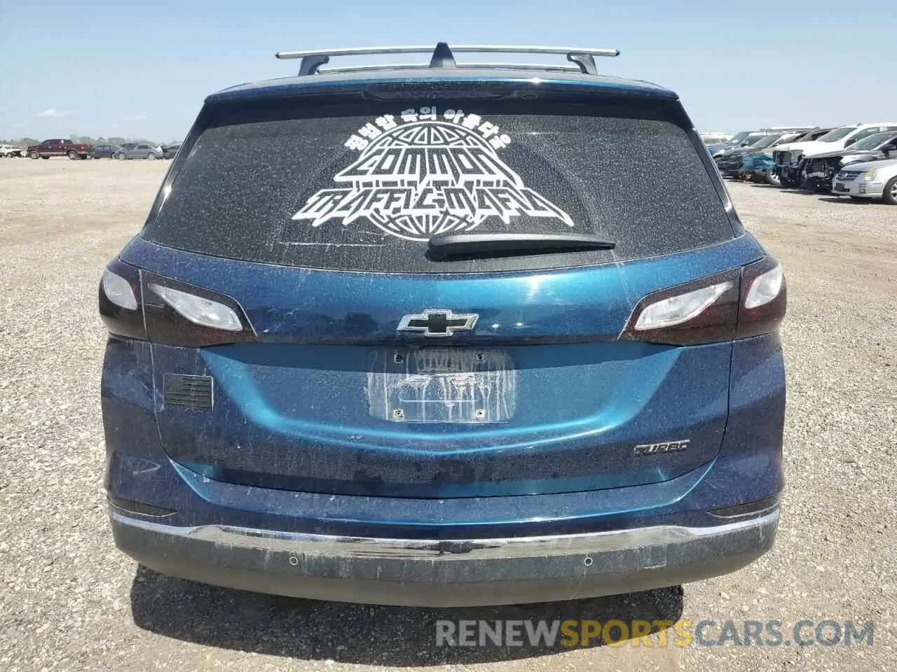 6 Photograph of a damaged car 2GNAXKEV5K6296926 CHEVROLET EQUINOX 2019