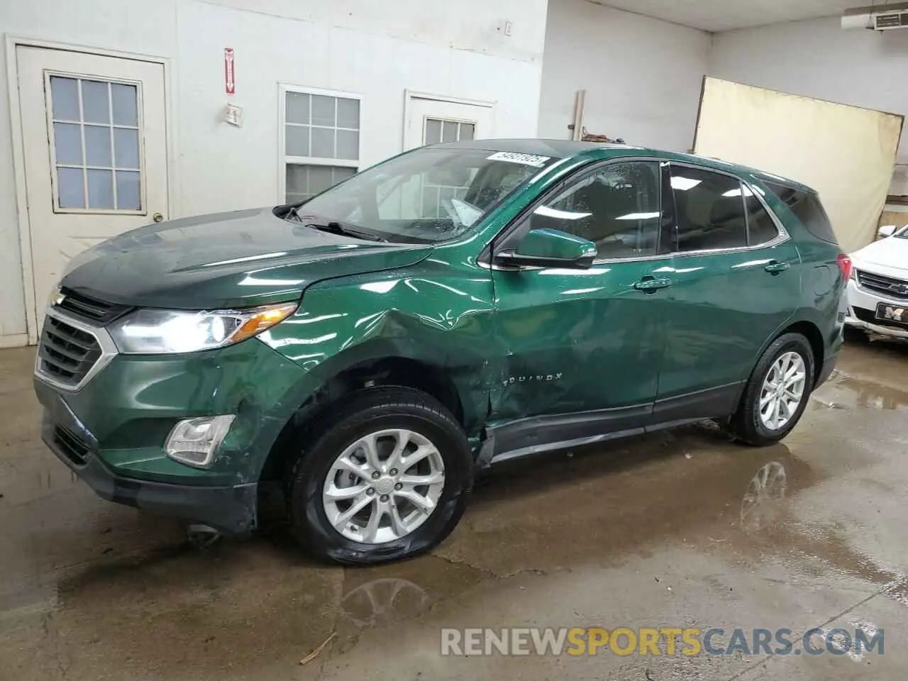 1 Photograph of a damaged car 2GNAXKEV6K6122282 CHEVROLET EQUINOX 2019