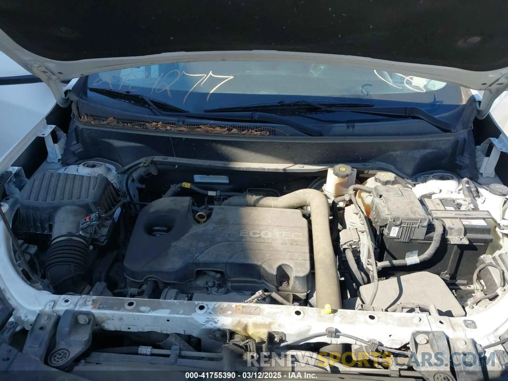 10 Photograph of a damaged car 2GNAXKEV6K6125697 CHEVROLET EQUINOX 2019