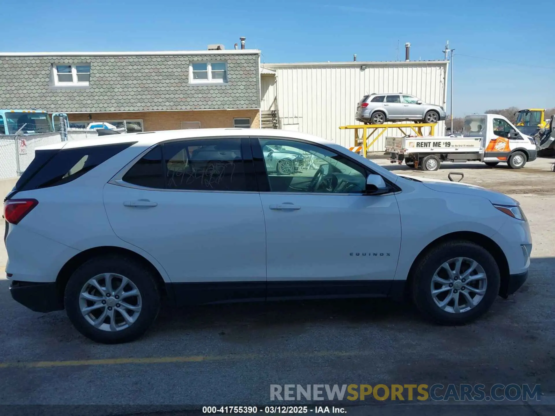 12 Photograph of a damaged car 2GNAXKEV6K6125697 CHEVROLET EQUINOX 2019