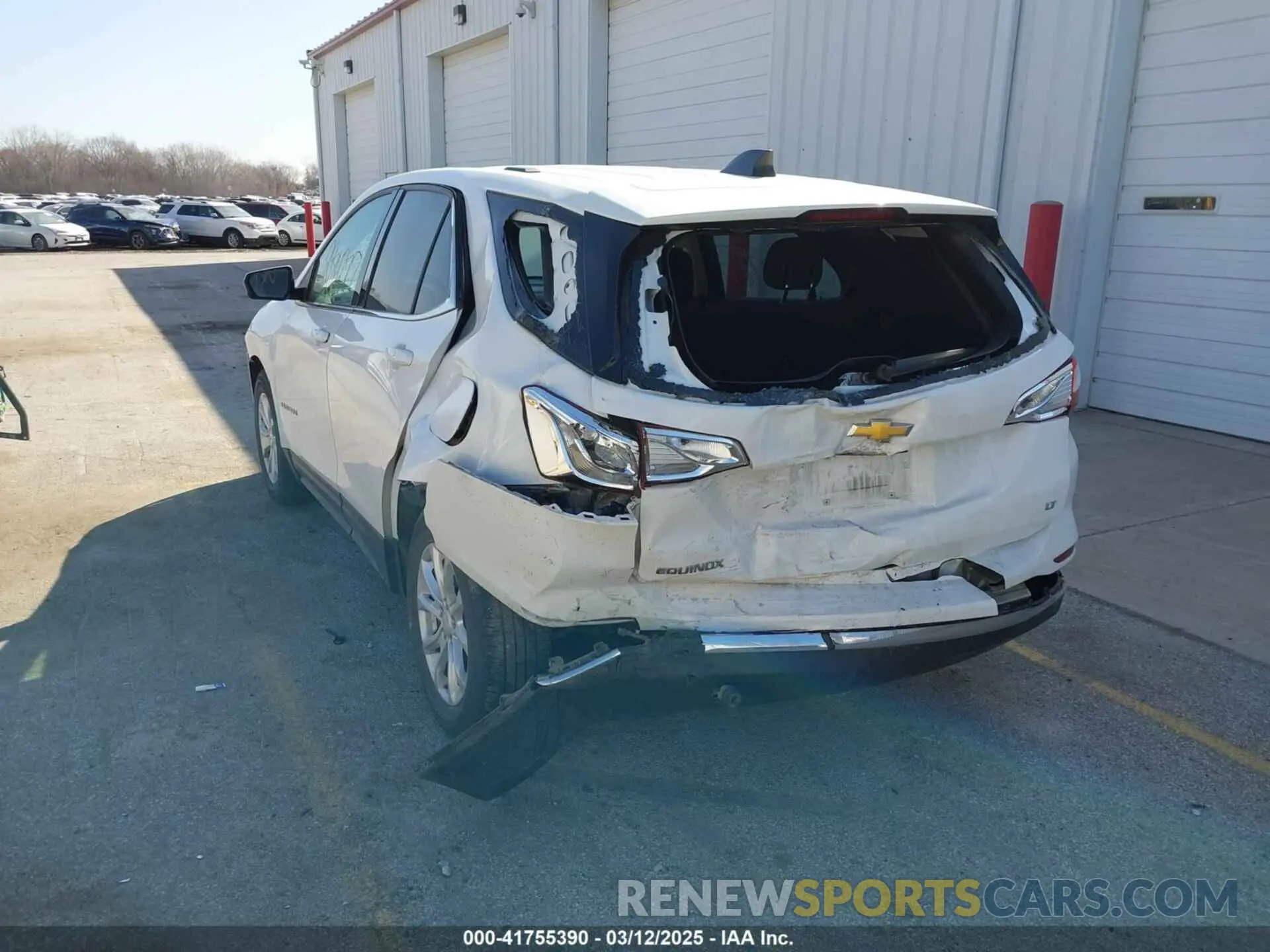 3 Photograph of a damaged car 2GNAXKEV6K6125697 CHEVROLET EQUINOX 2019
