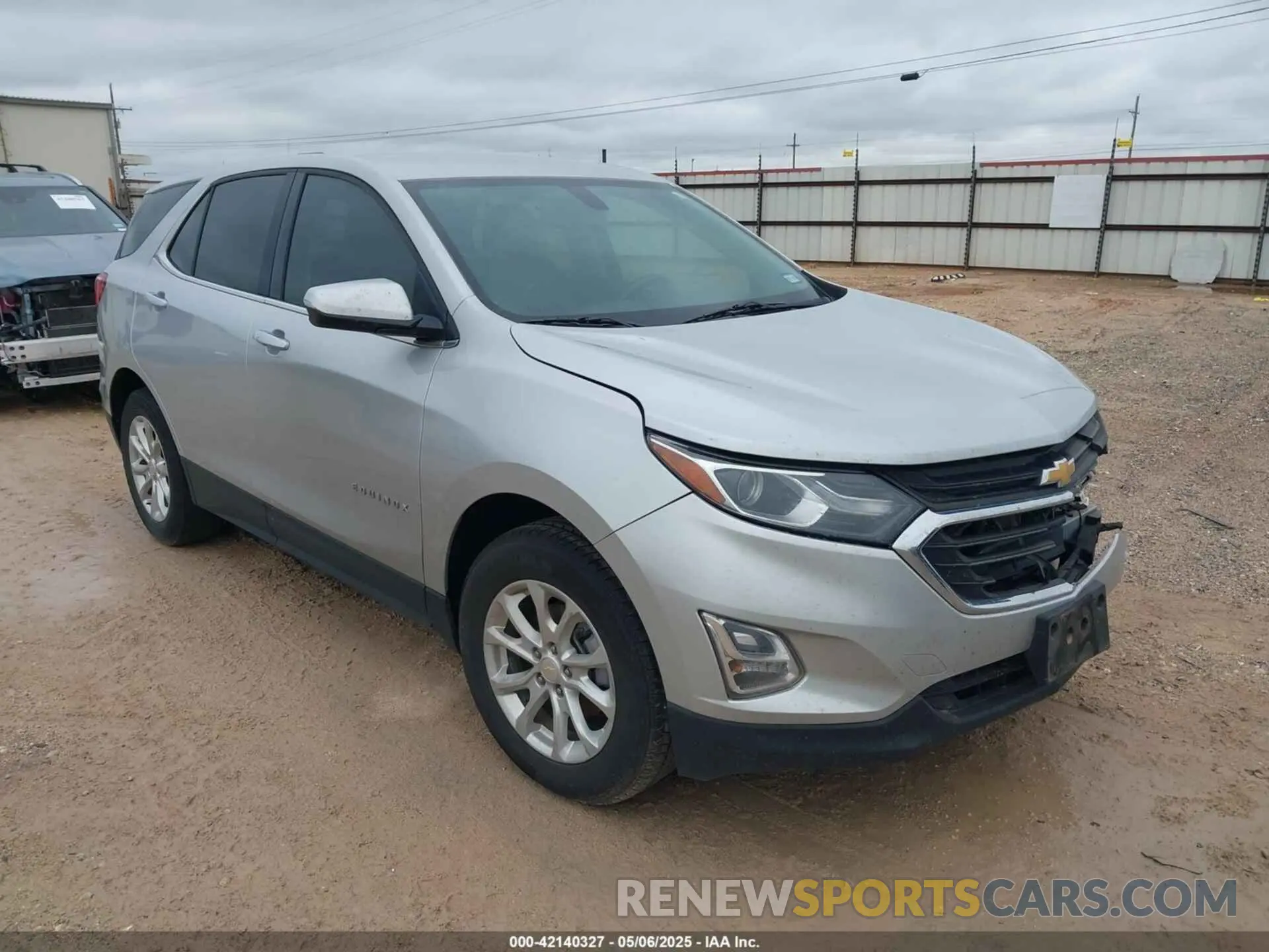 1 Photograph of a damaged car 2GNAXKEV6K6172809 CHEVROLET EQUINOX 2019