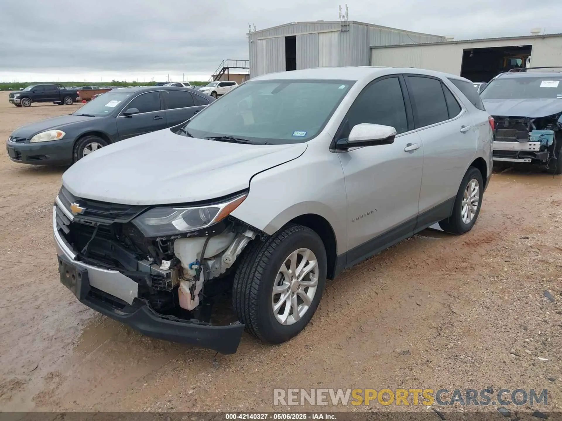 2 Photograph of a damaged car 2GNAXKEV6K6172809 CHEVROLET EQUINOX 2019