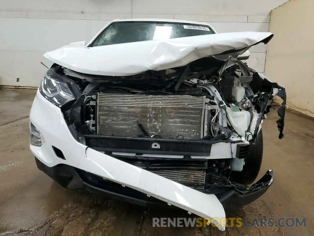 5 Photograph of a damaged car 2GNAXKEV6K6180344 CHEVROLET EQUINOX 2019