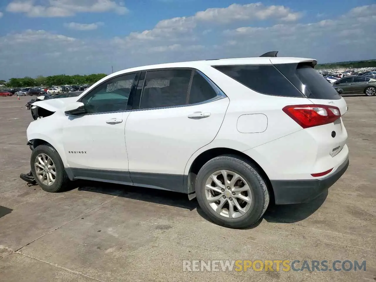 2 Photograph of a damaged car 2GNAXKEV6K6183485 CHEVROLET EQUINOX 2019