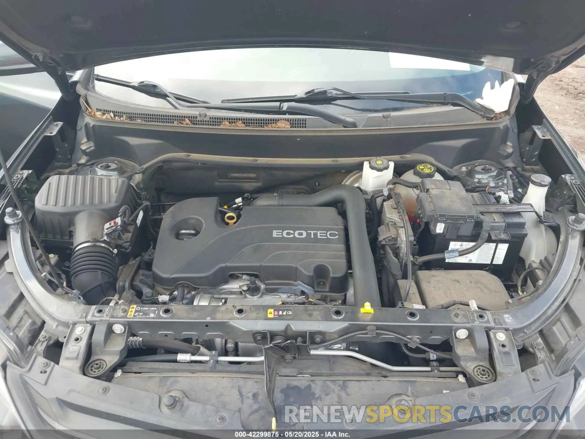 10 Photograph of a damaged car 2GNAXKEV6K6190663 CHEVROLET EQUINOX 2019
