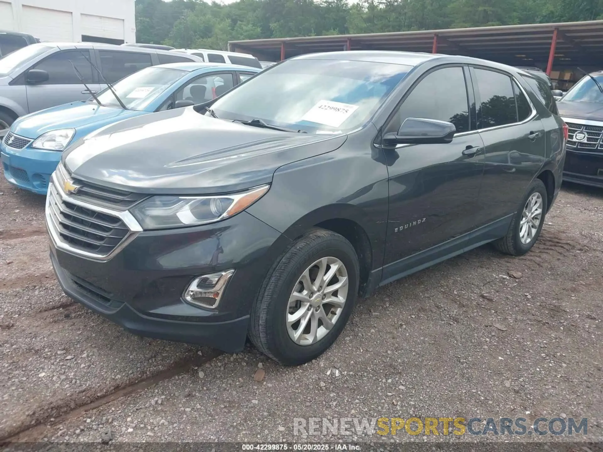 2 Photograph of a damaged car 2GNAXKEV6K6190663 CHEVROLET EQUINOX 2019