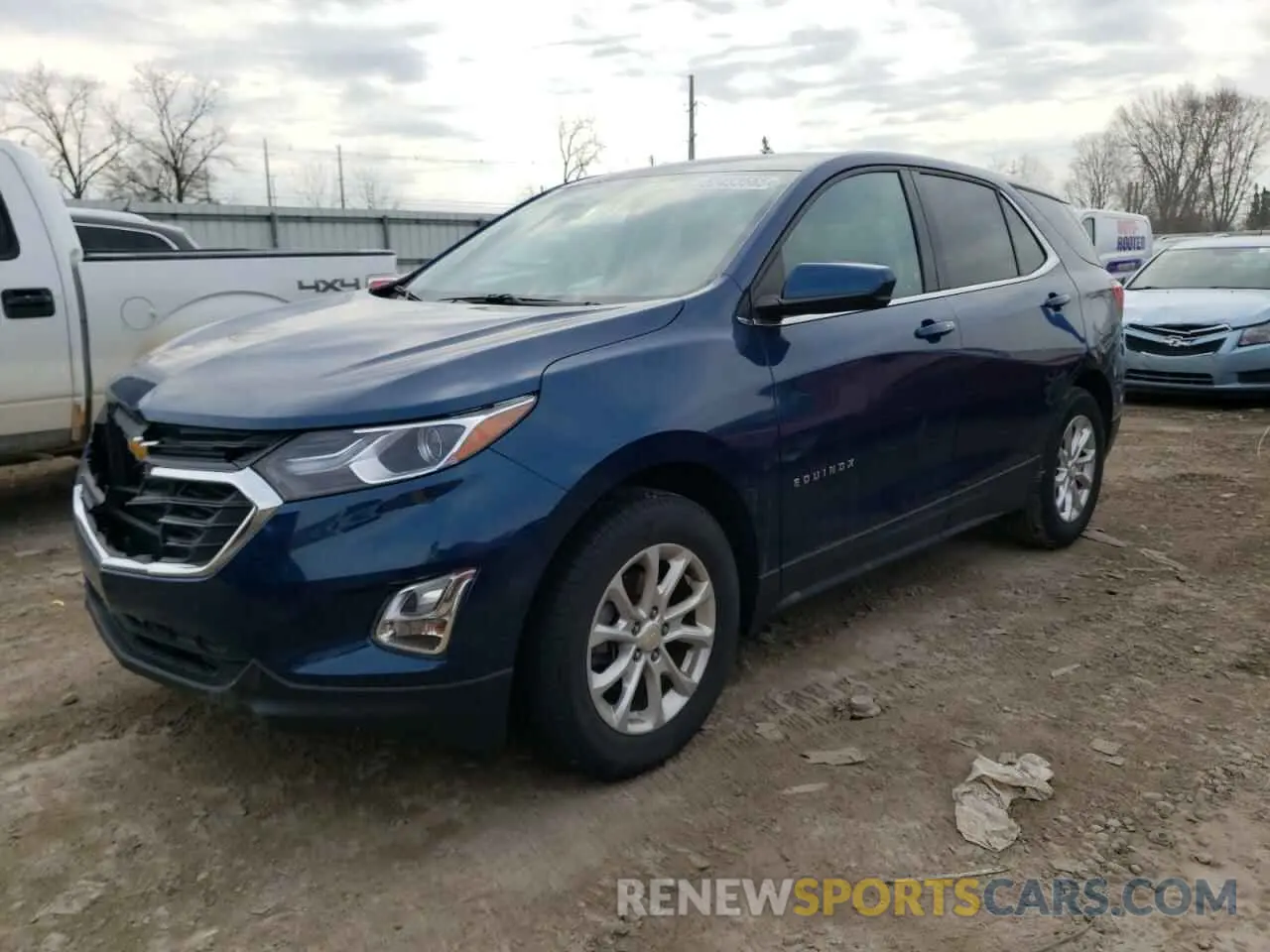 1 Photograph of a damaged car 2GNAXKEV6K6196673 CHEVROLET EQUINOX 2019