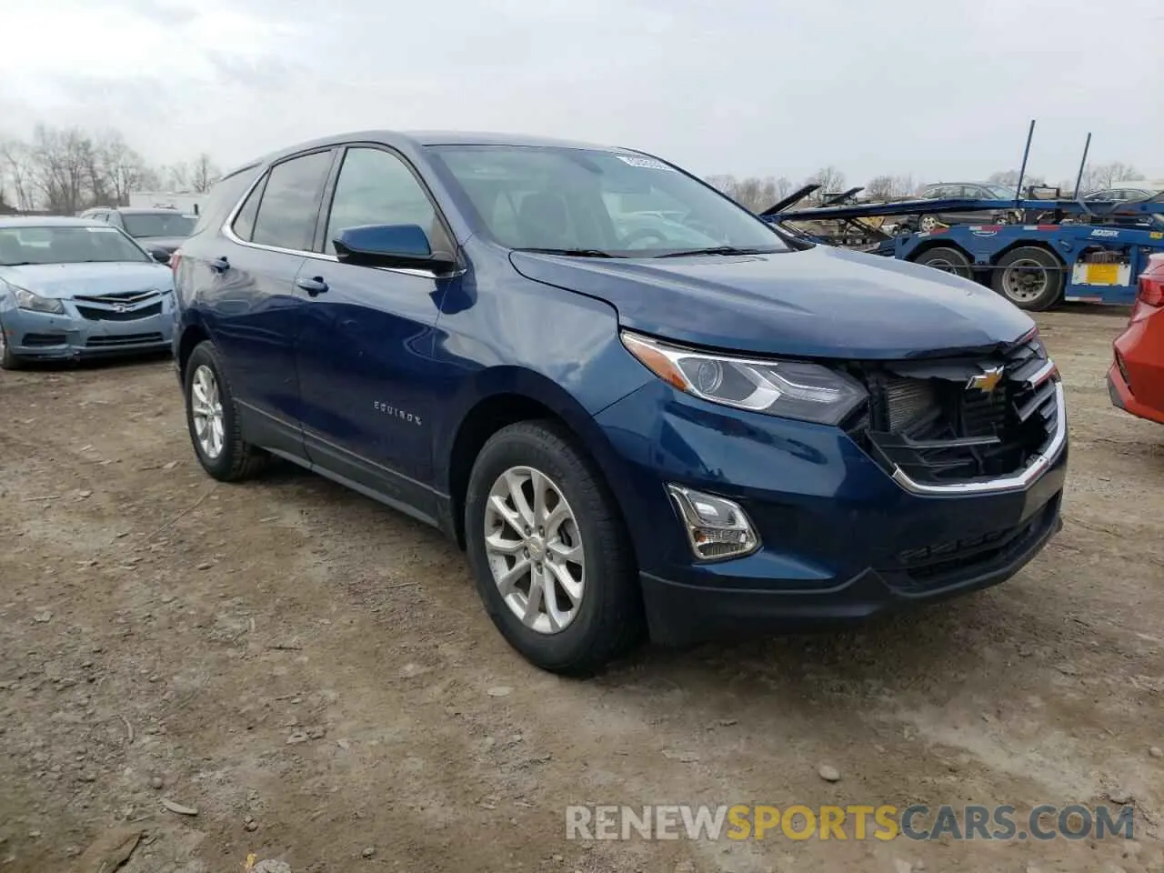 4 Photograph of a damaged car 2GNAXKEV6K6196673 CHEVROLET EQUINOX 2019