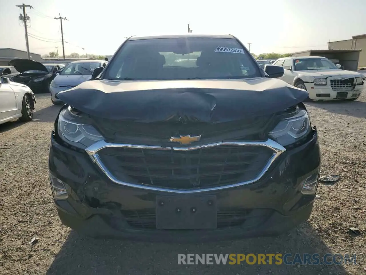 5 Photograph of a damaged car 2GNAXKEV6K6256449 CHEVROLET EQUINOX 2019