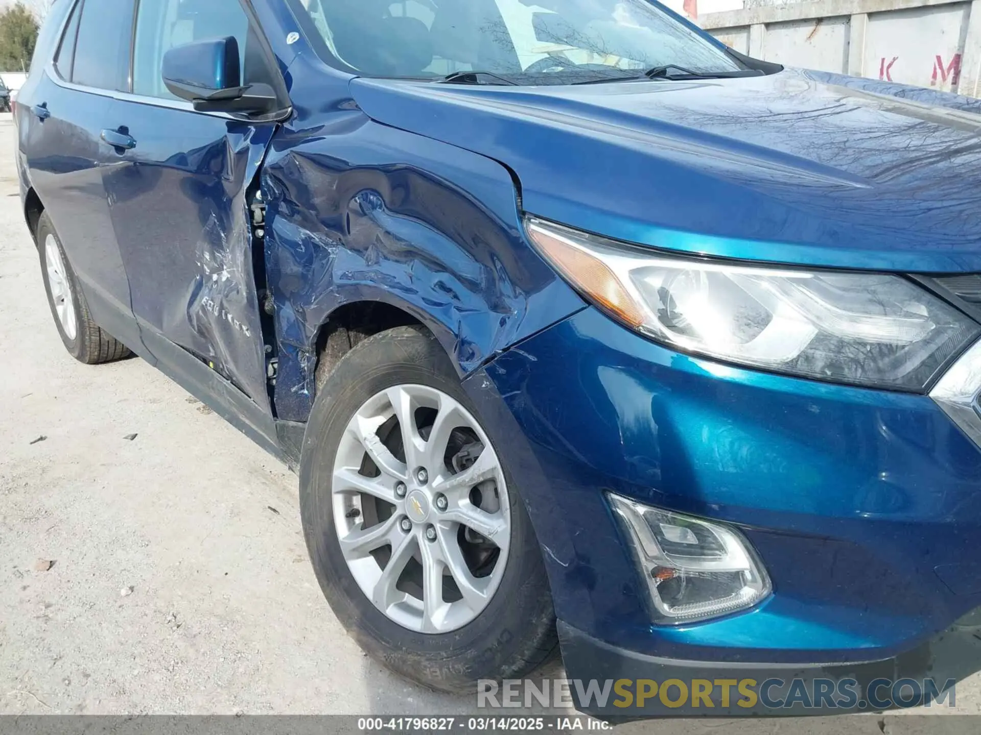 6 Photograph of a damaged car 2GNAXKEV6K6267029 CHEVROLET EQUINOX 2019