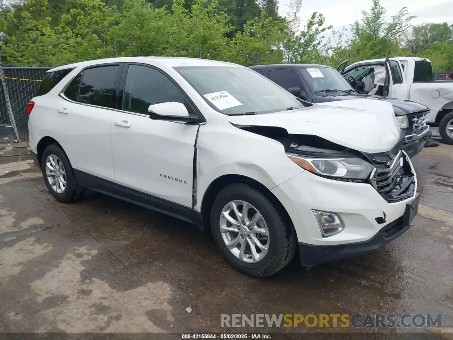 1 Photograph of a damaged car 2GNAXKEV6K6292142 CHEVROLET EQUINOX 2019
