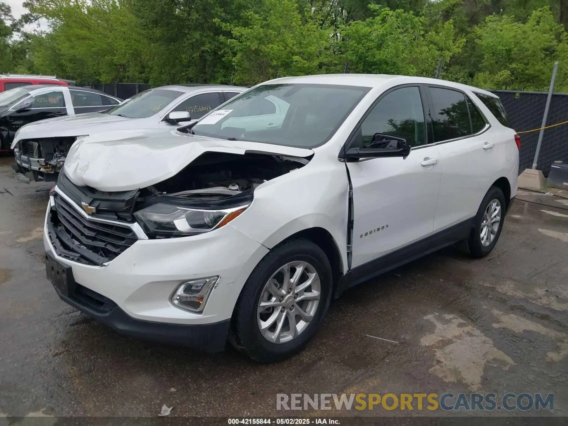 2 Photograph of a damaged car 2GNAXKEV6K6292142 CHEVROLET EQUINOX 2019